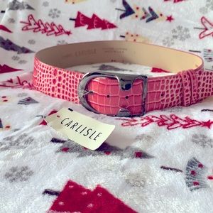 Carlisse brand new pink belt